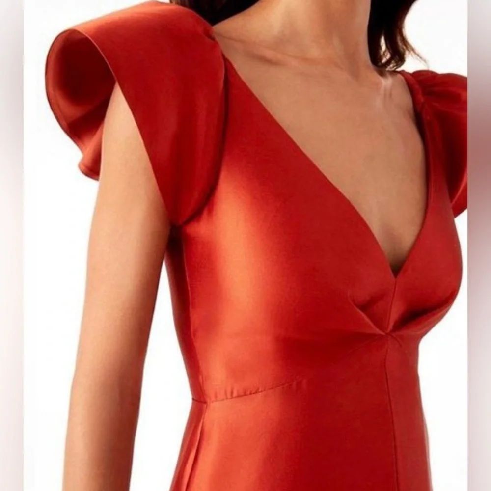Sachin + Babi Vibrant Red Maxi Dress - Picture 3 of 13